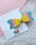 Rainbow Hairbow Clip