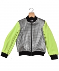 Ribbed Detailed Jacket