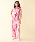 Coller Neck Half Sleeve Full Length Co-Ord Sets
