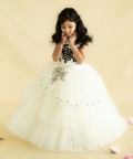 Black Aand White Lehenga Set