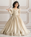 Gold Crystal Gown