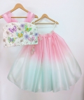 Ombre Lehenga+ Butterfly Top