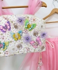 Ombre Lehenga+ Butterfly Top