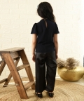 Round Neck Solid Half Sleeve Short Length Top