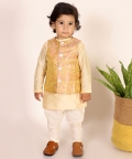 Royal Yellow Tanchui Jacket Set