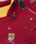 Red Base With Aop Sweatshirt