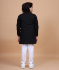 Brand Pocket Collar Short Kurta