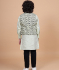 The Printed Lapel Waistcoat