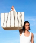 Multicolor Carryall Beach Bag Tunisa