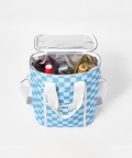 Blue Color Canvas Drinks Bag Jardin Ocean