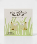 Kids Inflatable Arm Bands Cookie The Croc Light Khaki