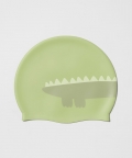 Kids Swimming Cap Cookie The Croc Light Khaki