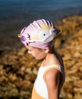 Kids Swimming Cap Princess Swan Multi