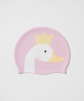 Kids Swimming Cap Princess Swan Multi