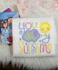 Personalised You Are My Sunshine - Tshirt And Mat Set - 2-4 Years
