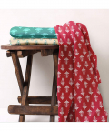Regal Ajrakh Swaddle Set- Pack of 3