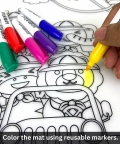 New Silicone Doodle Mats (Safari)