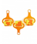 Little Fingers Cute Animal Rollers(Set Of 3)