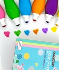 Little Fingers Hot Dot Markers(Pack Of 6)