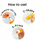 Little Fingers Hot Dot Markers(Pack Of 6)