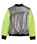 Ribbed Detailed Jacket
