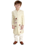 Embroidered Sherwani & Pant
