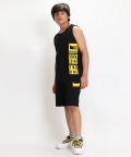 Sidrock Cotton Spandex Co-ord Set For Boys