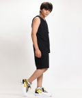Sidrock Cotton Spandex Co-ord Set For Boys
