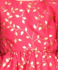 With Gold Print Dhoti Jhabala