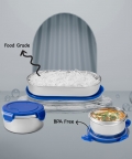 Pristine  Lunch Box 350 ML- 2 And 500 ML -1 BOWL