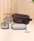 Pristine  Lunch Box 350 ML- 2 And 500 ML -1 BOWL