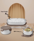 Pristine  Lunch Box 350 ML- 2 And 500 ML -1 BOWL
