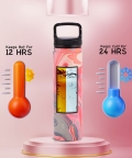 HydraTwist Travel SS Misty 720ML Bottle