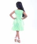 Stripe Dress with Embroidered Pineapple