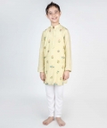 Dragon Fly Buta Embroidered Kurta 