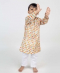 Multicolour Floral Printed Kurta 
