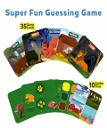 Guess In 10 Junior: World Of Animals | Trivia Card Game