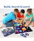 Piece & Play: Up In Space | Floor Puzzle & Game
