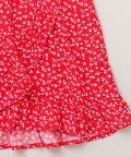 Organic Viscose Fit & Flare Dress For Girls