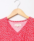 Organic Viscose Fit & Flare Dress For Girls