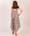 Moss Green Palazzo Jumpsuit Kids