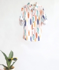 Fullsleeves Shirt For Boys In Surf Print