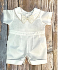 The Bow Boy Romper