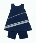 Applique Dress Co-ord Navy