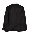 Black Tux With White Collar