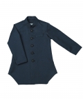 Navy Blue Colour Achkan Set