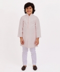 Baby Pink Kurta With White Pajama