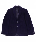 Navy Blue Corduroy Blazer