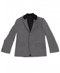 Black And White Knit Blazer