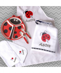 Personalised Cute Bug! Kids 7 Pc Bug Set Hamper